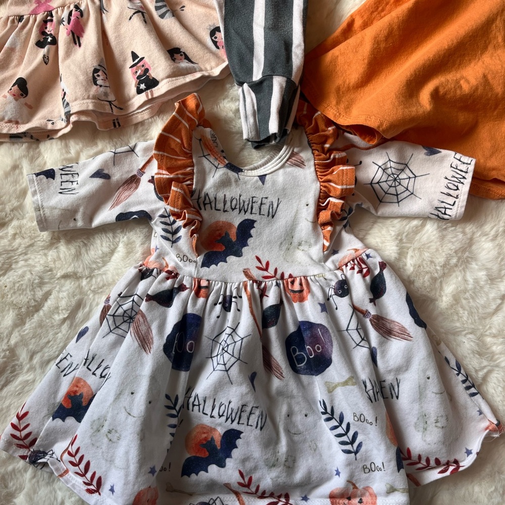 Set of 3 Baby Halloween and Fall Outfits Made by Molly & H&M